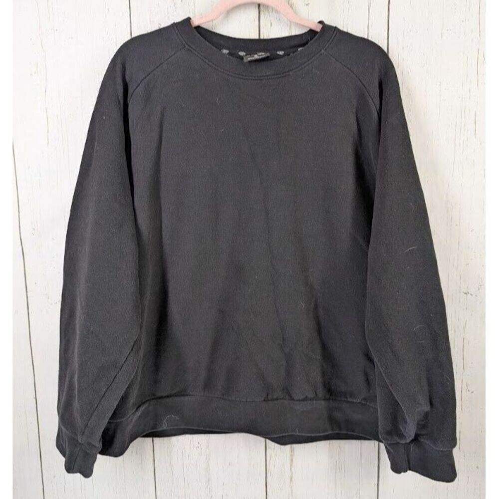 Zelos Size XL Black Long Sleeve Casual Active Womens Sweatshirt